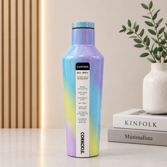 Corkcicle Prism Glow Stainless Steel Water Bottle – 16oz
