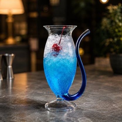 Curved Straw Cocktail Glass - 320ml