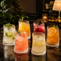 Crystal Cocktail Curve Glass - Small - Set of 6