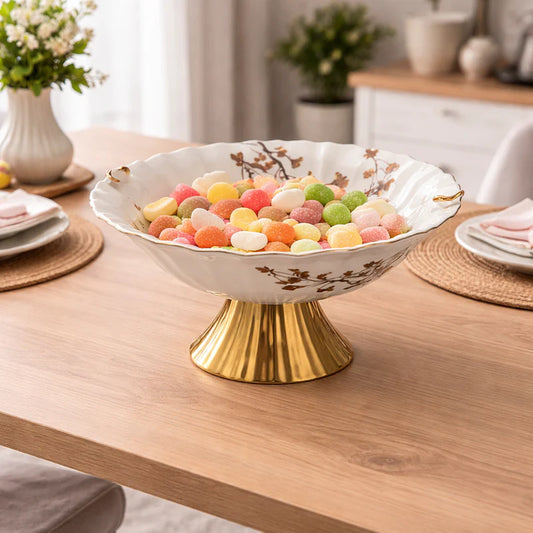 Angela 12" Ceramic Serving Bowl