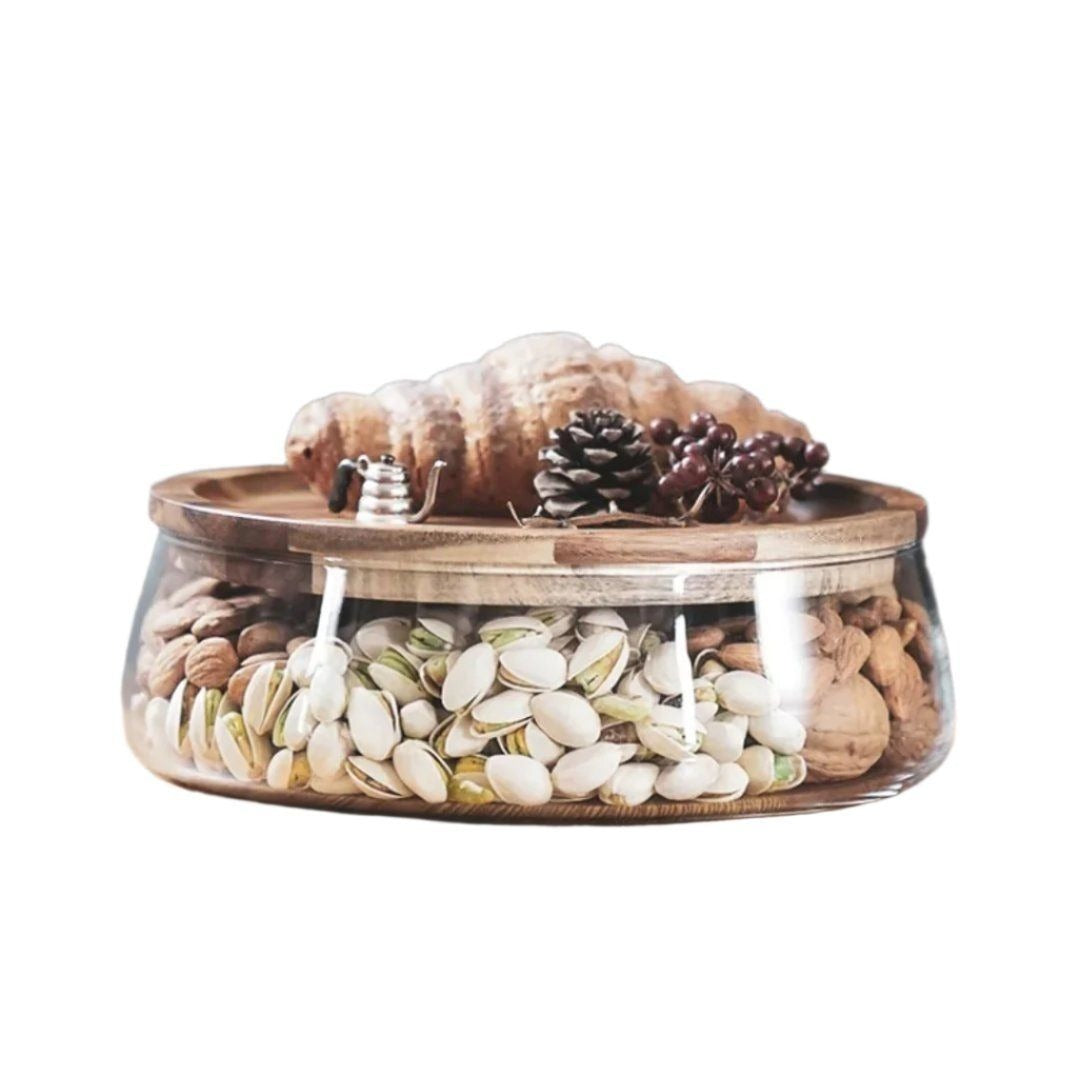 Premium Airtight Glass Storage Bowl