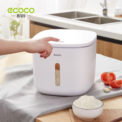 Ecoco Automatic Opening Rice Bucket - 5kg