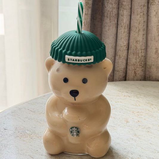 Starbucks Bearista Glass Cold Cup - 20oz