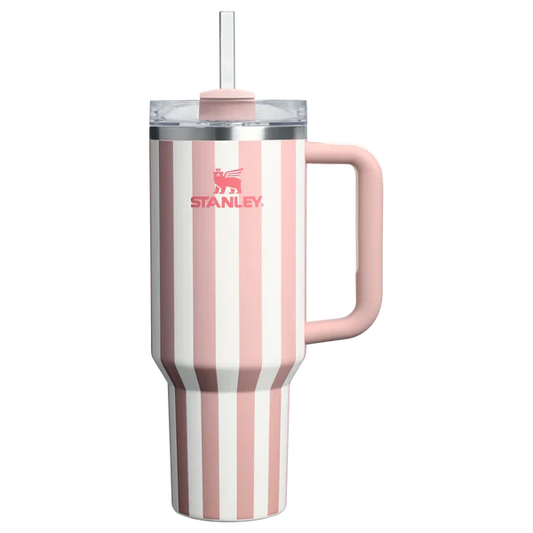 The Quencher H2.0 Flowstate™ Tumbler | 40 OZ - Peach Whip Cabana Gloss
