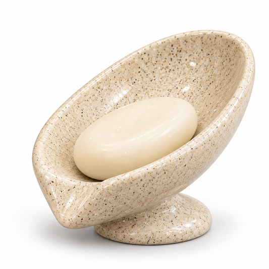 Brilliant Luxury Beige Granite Soap Dish