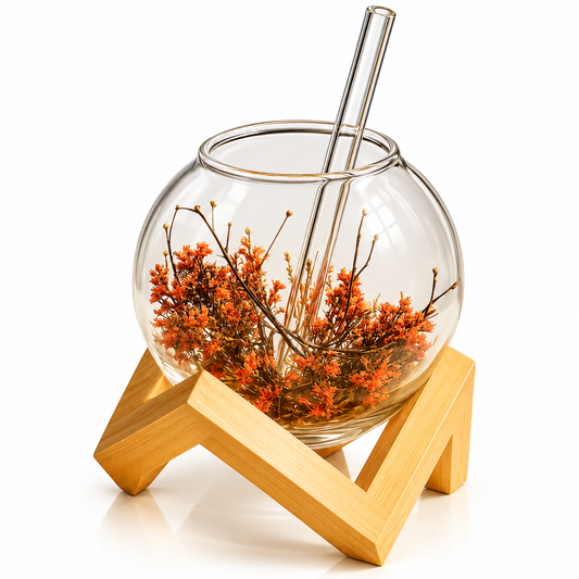 Double-Walled Lunar Glass Cup – 250ml