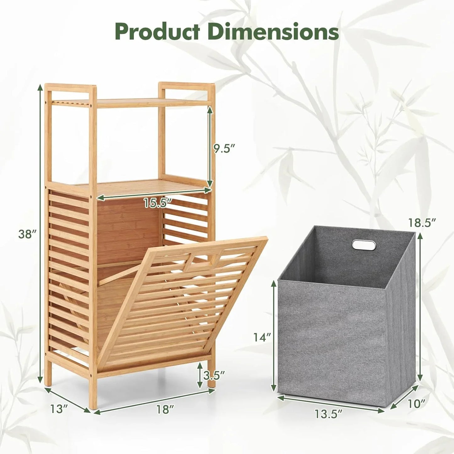 Bamboo Laundry Basket