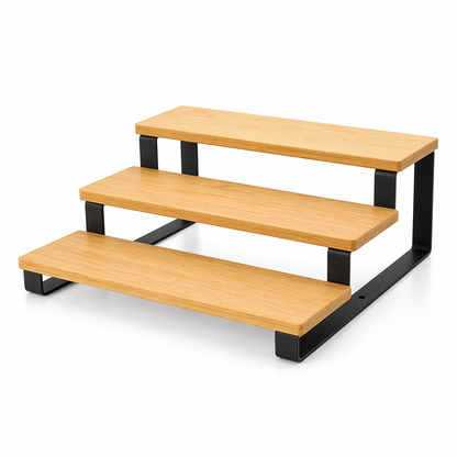 Multipurpose 3 Step Wooden Stand