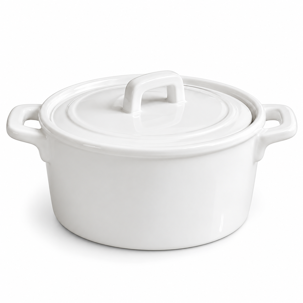 Danny Home Porcelain Casserole with Lid – 1.2L