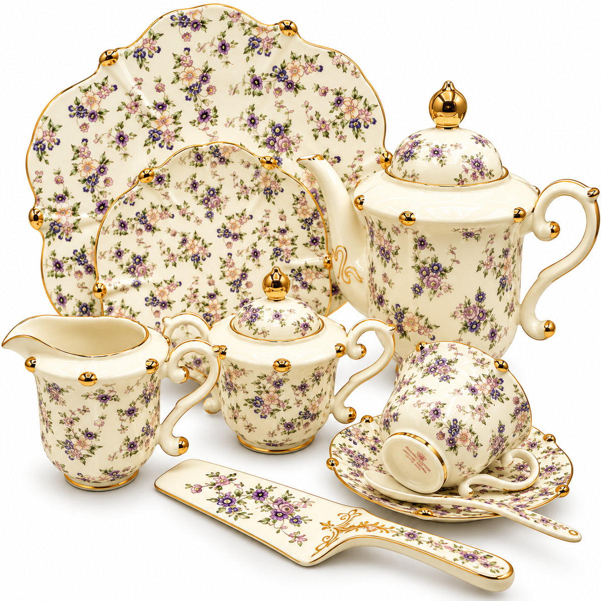 Royal Albert 31 Pcs Tea Set – Lavender Blossom