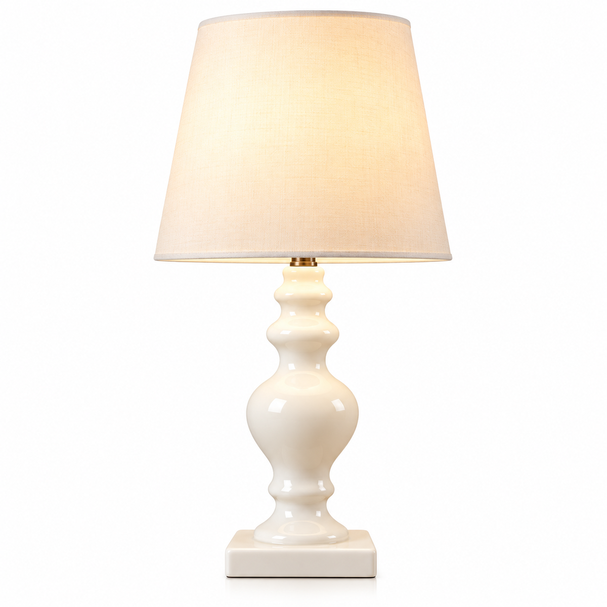 Danny Home White Table Lamp 45.5cm