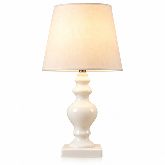Danny Home White Table Lamp 45.5cm