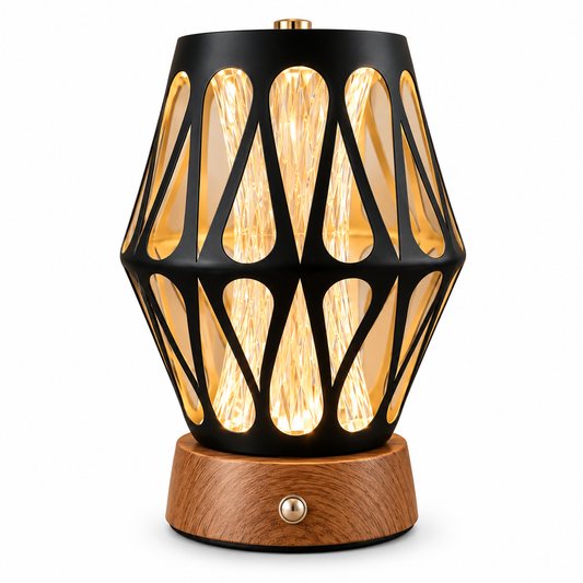 Aurora Crystal Glow Table Lamp