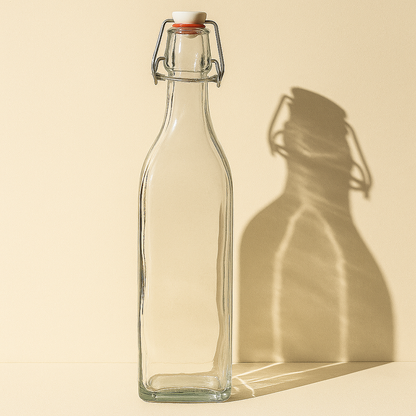 1000ml Clip Glass Bottle