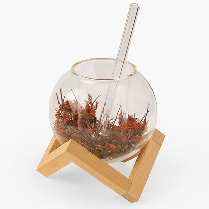 Double-Walled Lunar Glass Cup – 250ml