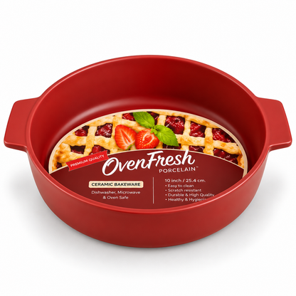 Danny Home 10" Round Porcelain Bakeware