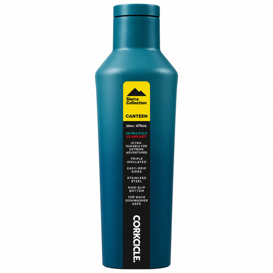 Corkcicle Sierra Peak Stainless Steel Water Bottle – 16oz