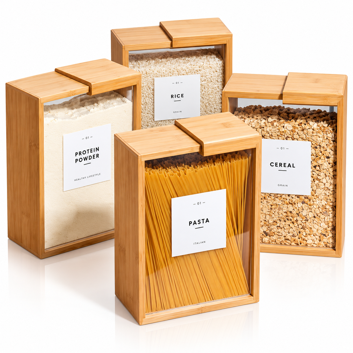 Bamboo Food Storage Container