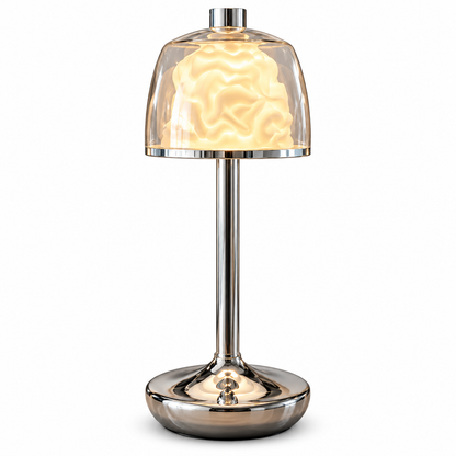 Luna Glow Crystal Touch Table Lamp