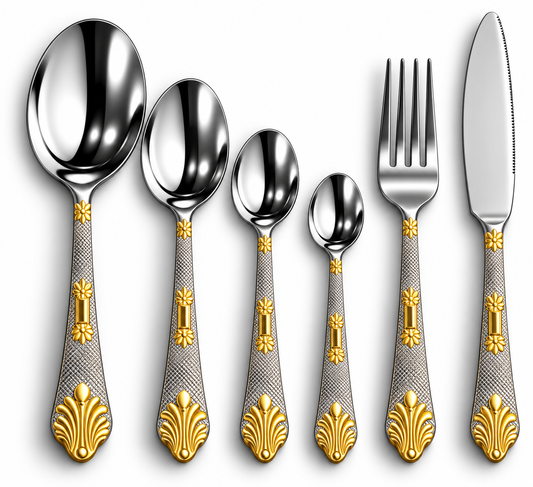 Imperial Gold Stainless Steel Cutlery Set