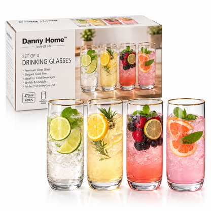 Danny Home Tumbler Glasses 6Pcs 490ml