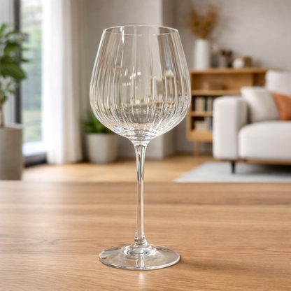 Crystal Champagne Goblets - Set of 4