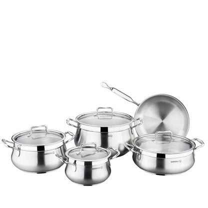 Korkmaz Estima 9 Pcs Cookware Set