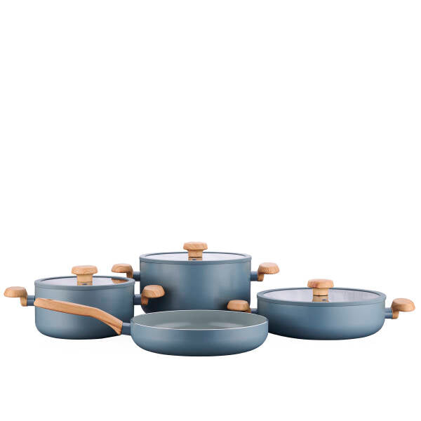 Korkmaz Mia Sera 7 Pcs Cookware Set Minta