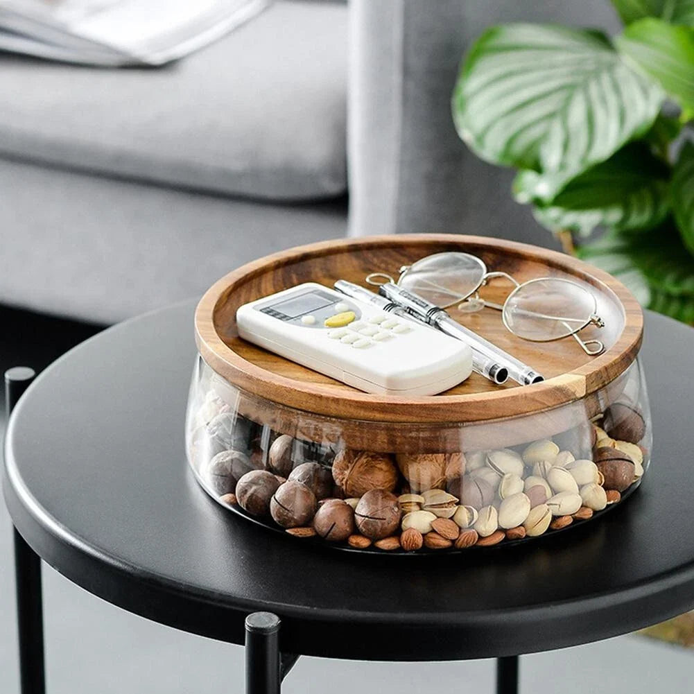 Premium Airtight Glass Storage Bowl