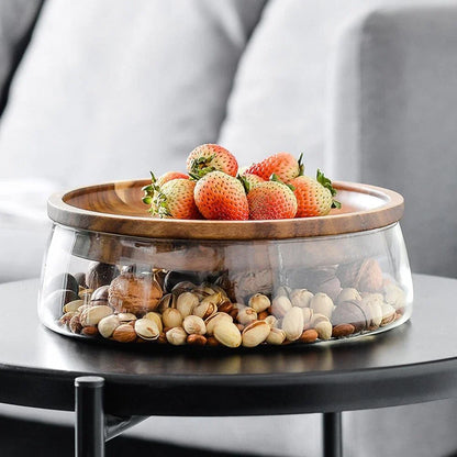 Premium Airtight Glass Storage Bowl
