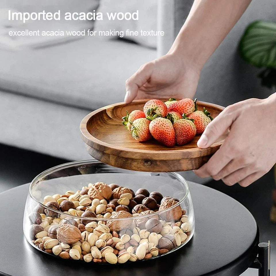 Premium Airtight Glass Storage Bowl