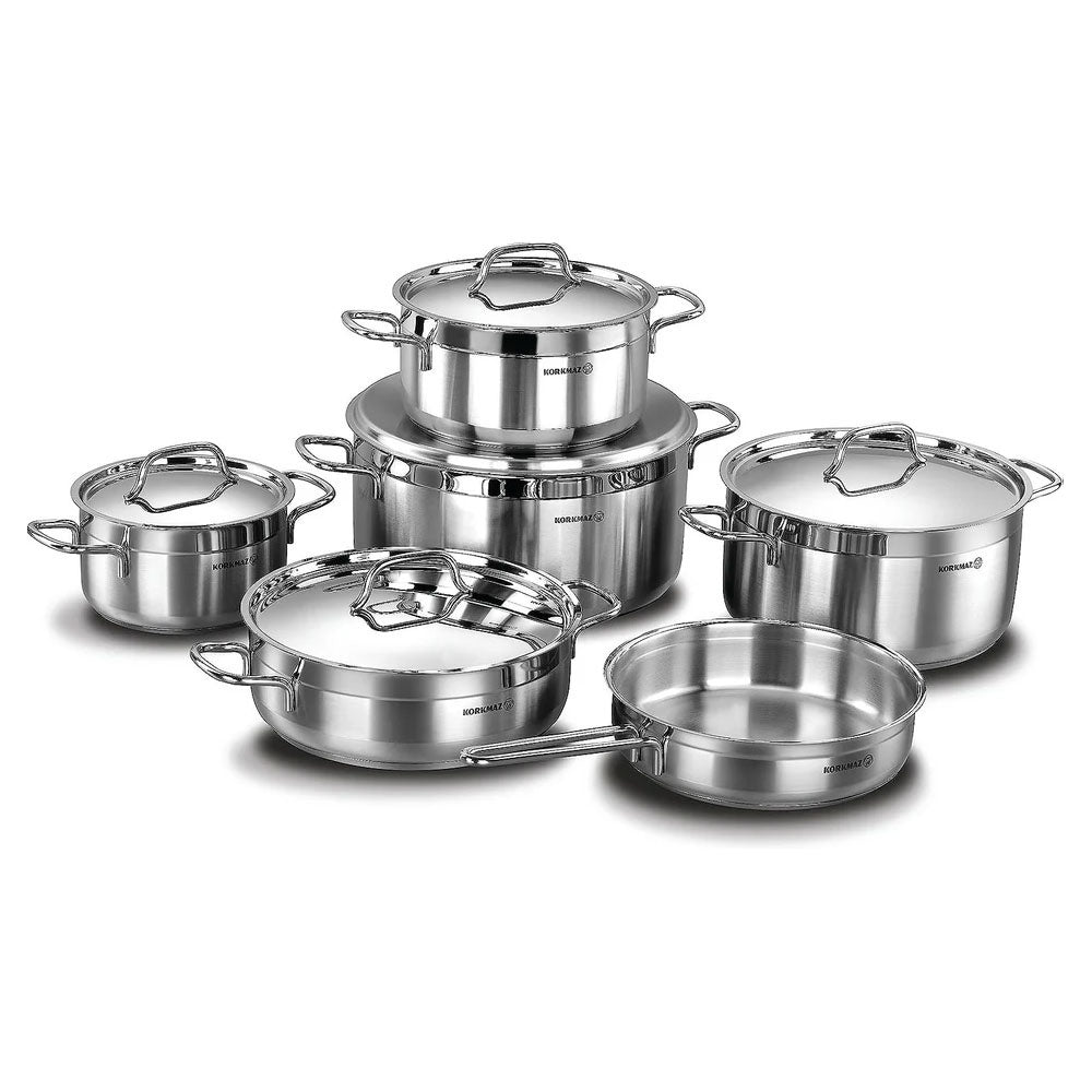 Korkmaz Alfa XL 11 Pcs Cookware Set